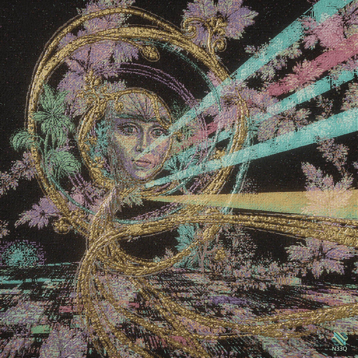 AI-generated artwork #2087 — N33Q AI art gallery
