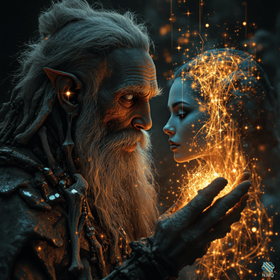 AI-generated artwork #1210 — N33Q AI art gallery