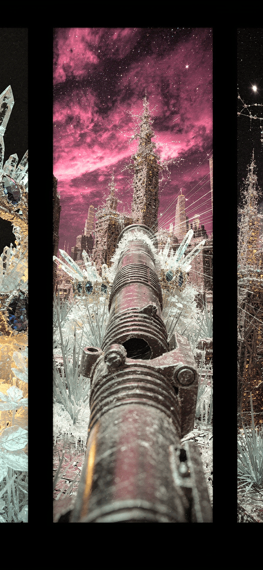 Crystal Crown Rusty Cannon Frozen Ruins