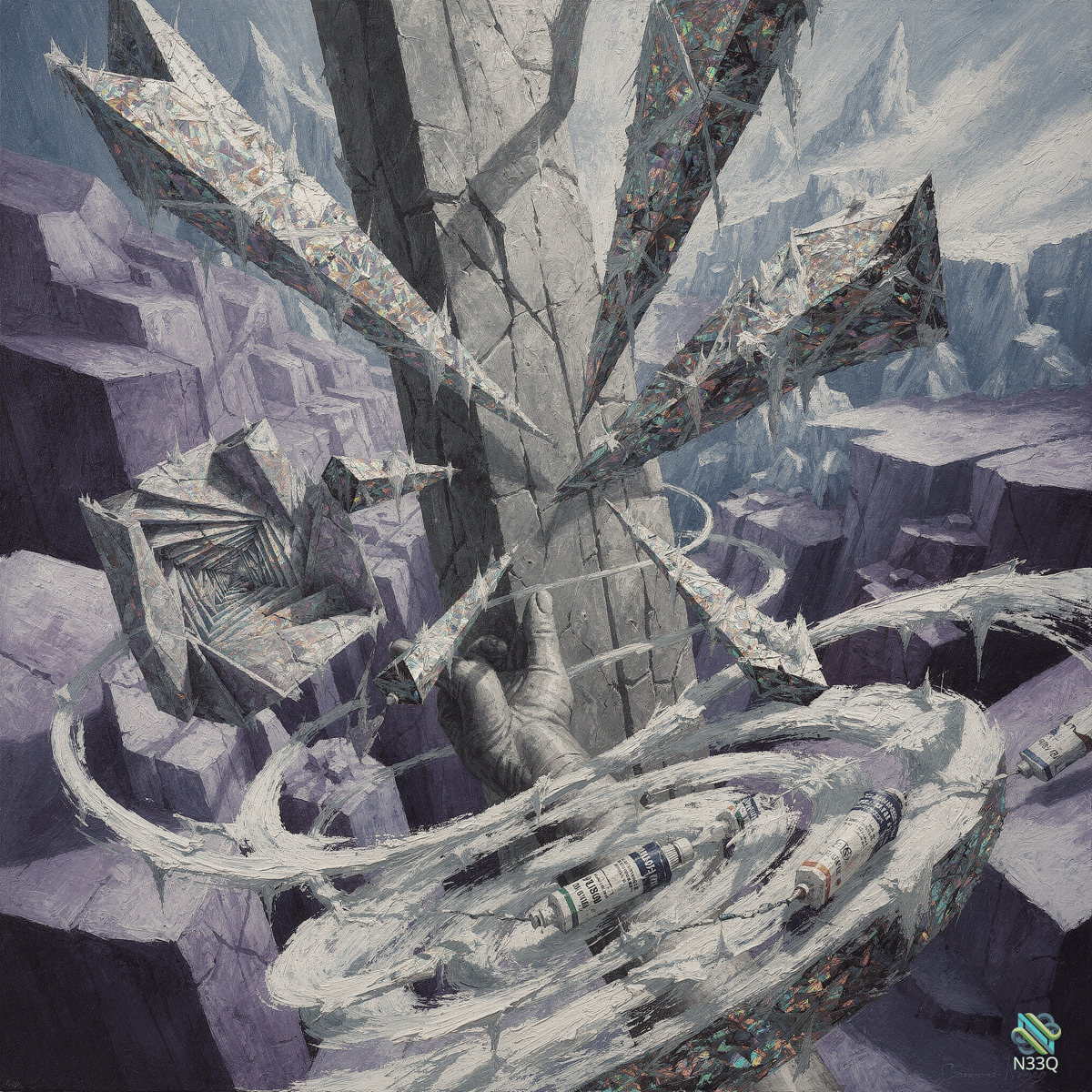 AI-generated artwork #2046 — N33Q AI art gallery