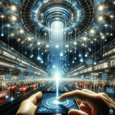 AI-generated artwork #7 — N33Q AI art gallery