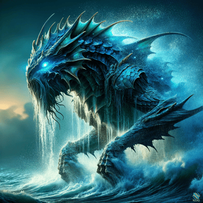 AI-generated artwork #8 — N33Q AI art gallery