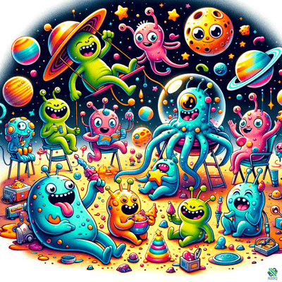 AI-generated artwork #45 — N33Q AI art gallery