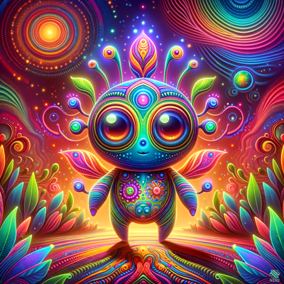 AI-generated artwork #79 — N33Q AI art gallery