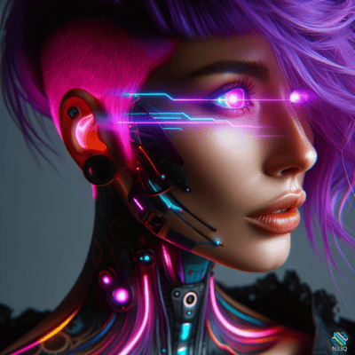 AI-generated artwork #155 — N33Q AI art gallery