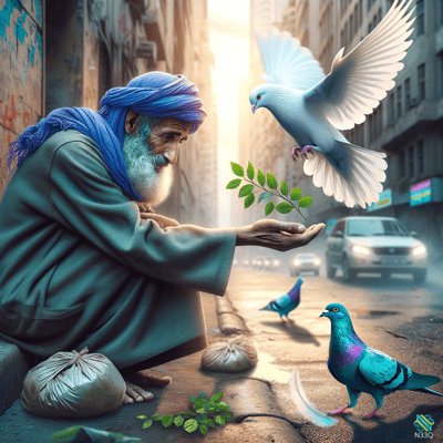 AI-generated artwork #158 — N33Q AI art gallery