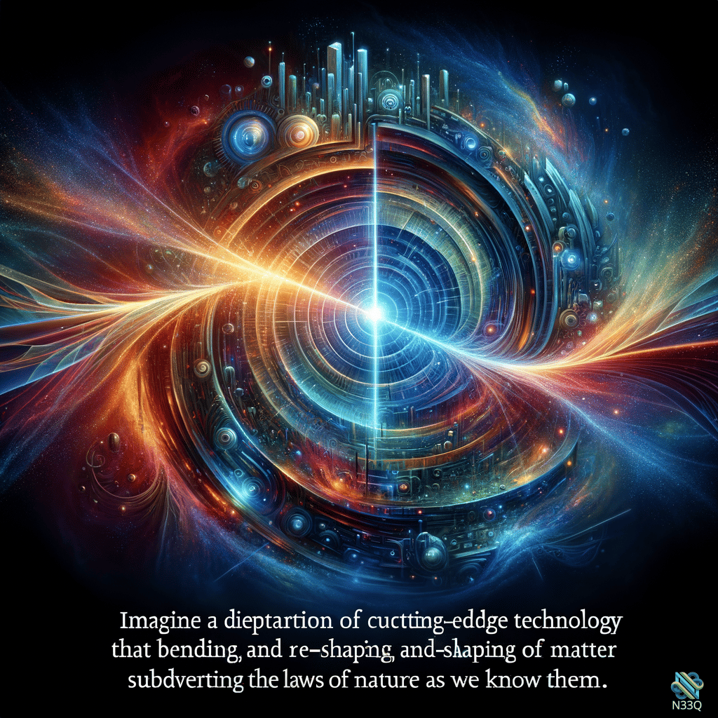 Cosmic Technological Vortex with Concentric Rings