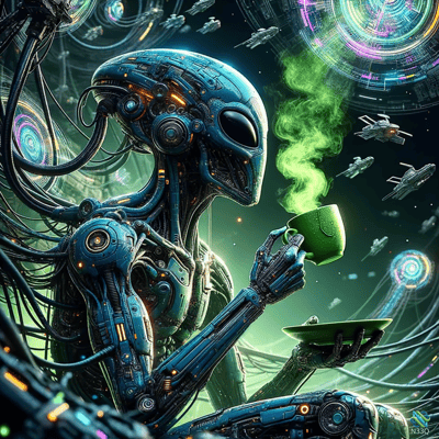 AI-generated artwork #201 — N33Q AI art gallery