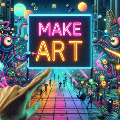 AI-generated artwork #302 — N33Q AI art gallery