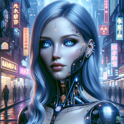 AI-generated artwork #307 — N33Q AI art gallery