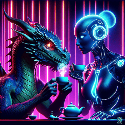 AI-generated artwork #316 — N33Q AI art gallery