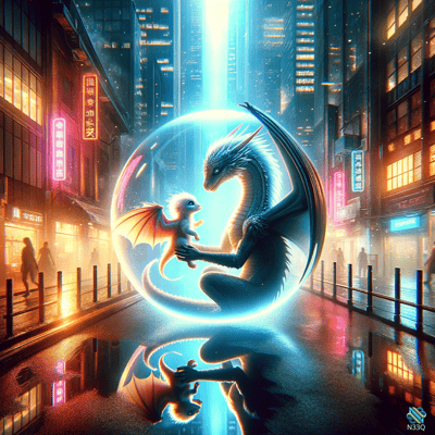 AI-generated artwork #330 — N33Q AI art gallery