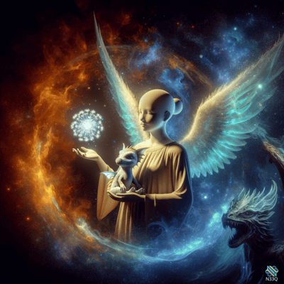 AI-generated artwork #327 — N33Q AI art gallery