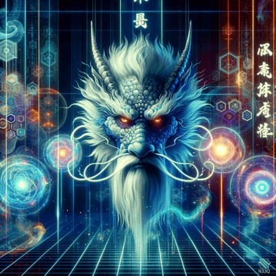 AI-generated artwork #370 — N33Q AI art gallery