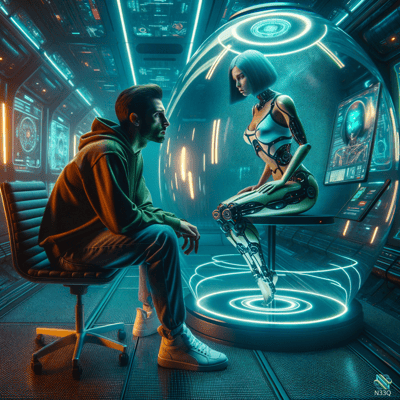 AI-generated artwork #385 — N33Q AI art gallery