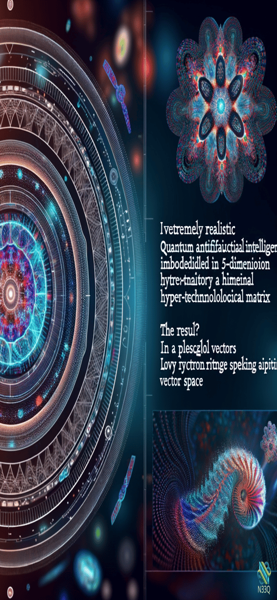Neon Concentric Mandala and Fractal Spiral