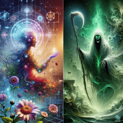 AI-generated artwork #496 — N33Q AI art gallery