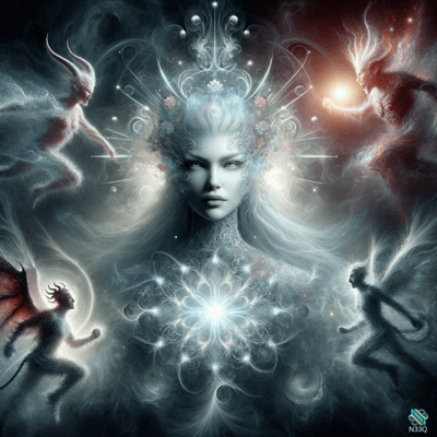 AI-generated artwork #508 — N33Q AI art gallery