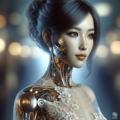 AI-generated artwork #586 — N33Q AI art gallery