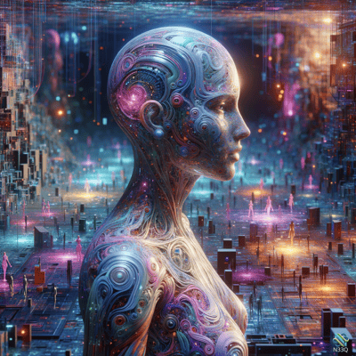 AI-generated artwork #685 — N33Q AI art gallery