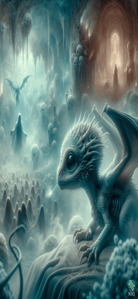 Blue Dragonet in Skull-Filled Haunted Cave