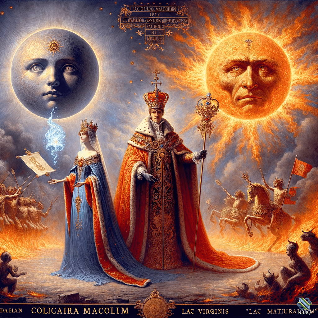 King and Queen Between Sun and Moon