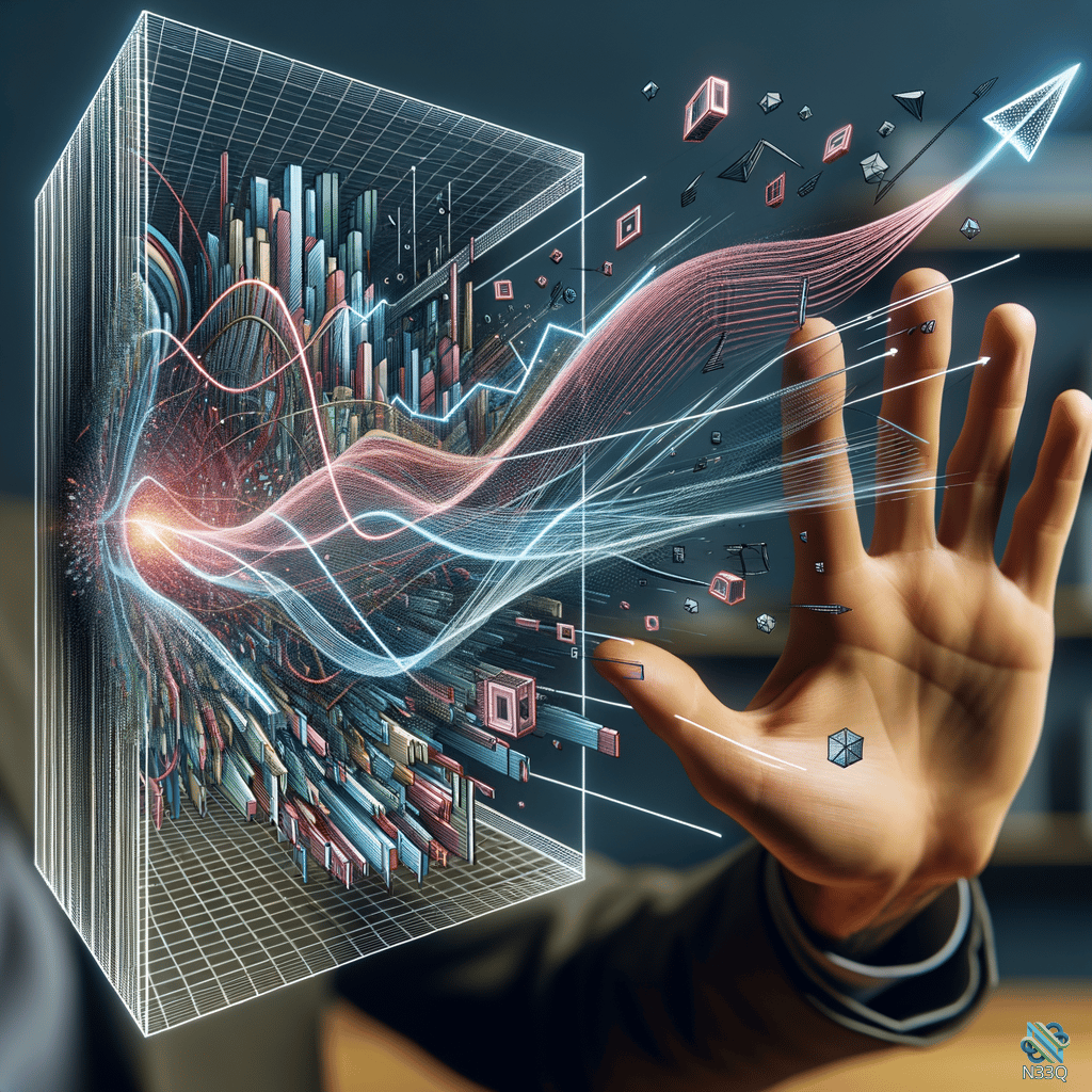 Hand Reaching for Holographic Data Grid