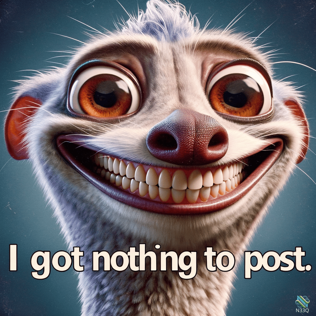 Grinning Meerkat with Wide Brown Eyes