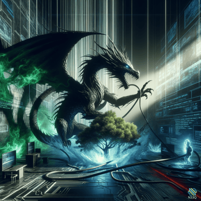 AI-generated artwork #894 — N33Q AI art gallery