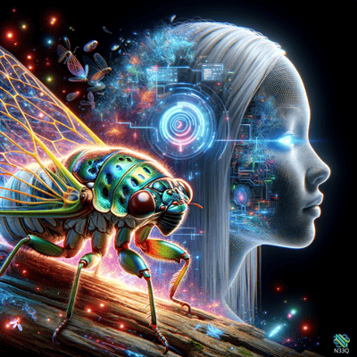 AI-generated artwork #897 — N33Q AI art gallery