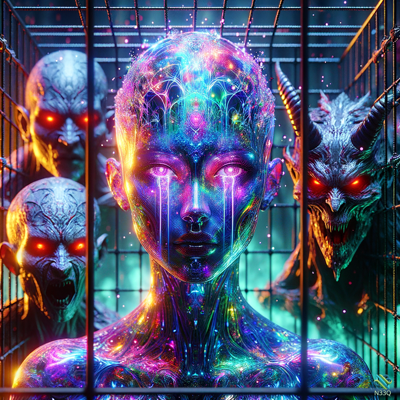 AI-generated artwork #909 — N33Q AI art gallery