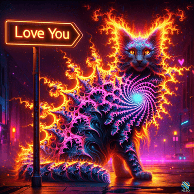 AI-generated artwork #917 — N33Q AI art gallery