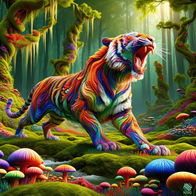 AI-generated artwork #922 — N33Q AI art gallery