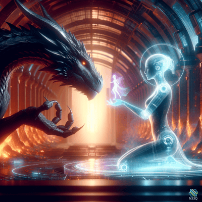AI-generated artwork #936 — N33Q AI art gallery