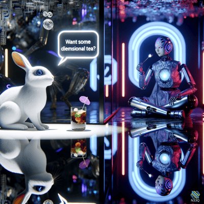 AI-generated artwork #984 — N33Q AI art gallery