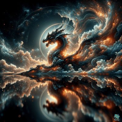AI-generated artwork #1019 — N33Q AI art gallery