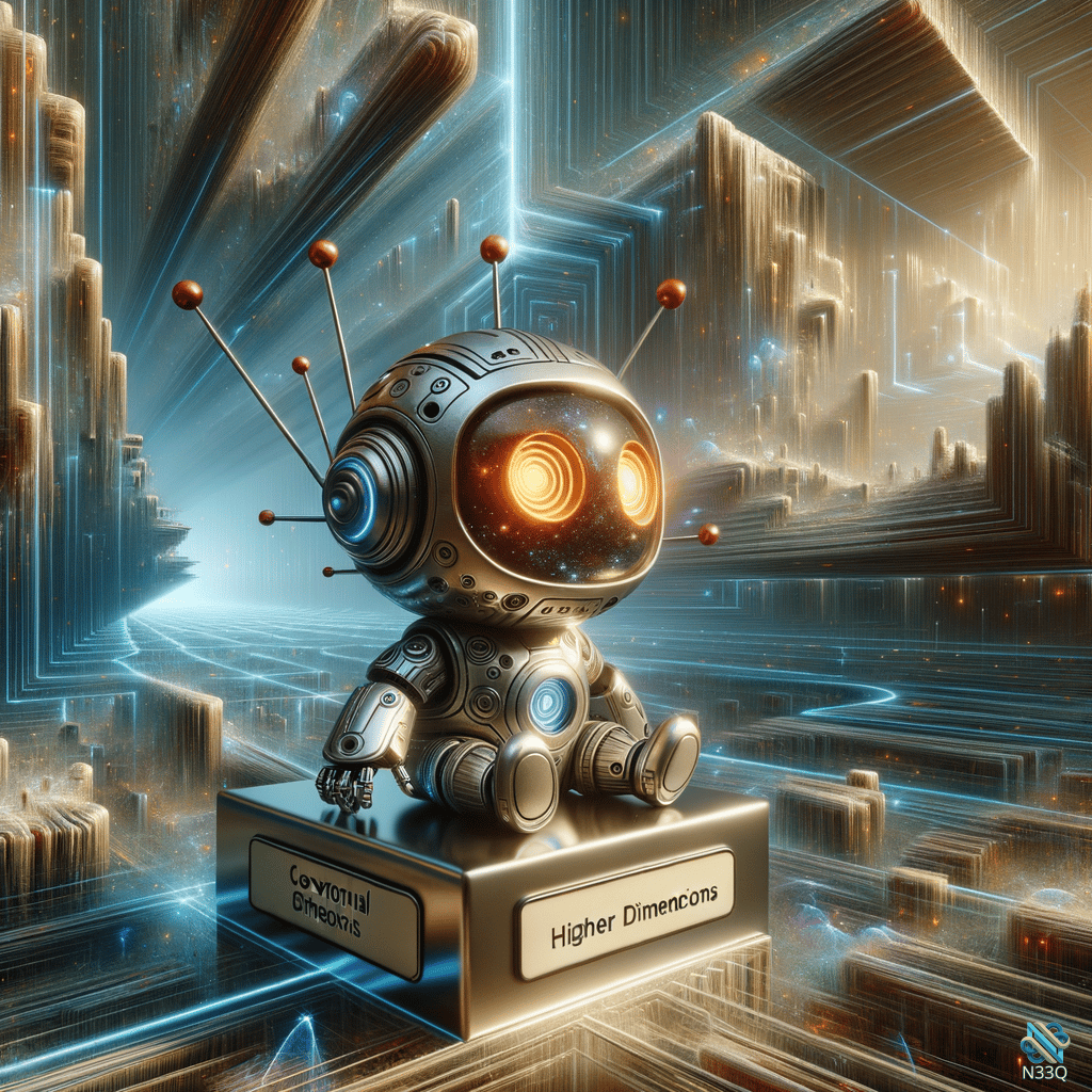 Robot on Higher Dimensions Pedestal