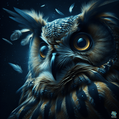 AI-generated artwork #1055 — N33Q AI art gallery