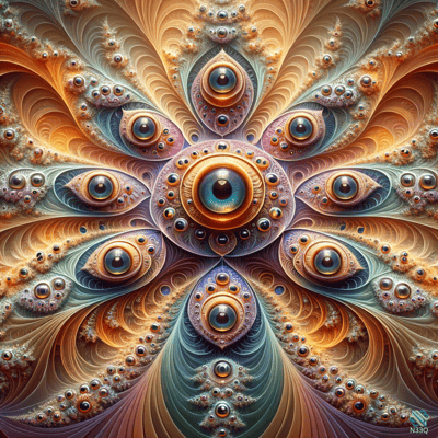 AI-generated artwork #1068 — N33Q AI art gallery
