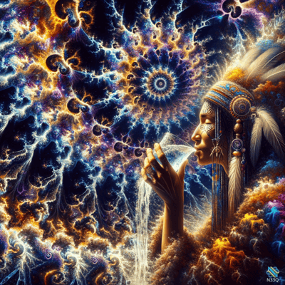 AI-generated artwork #1091 — N33Q AI art gallery