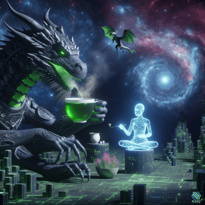 AI-generated artwork #1105 — N33Q AI art gallery