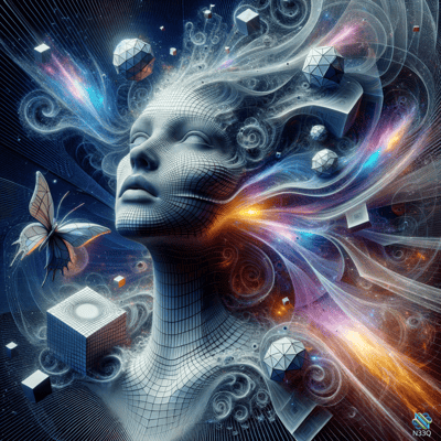 AI-generated artwork #1132 — N33Q AI art gallery
