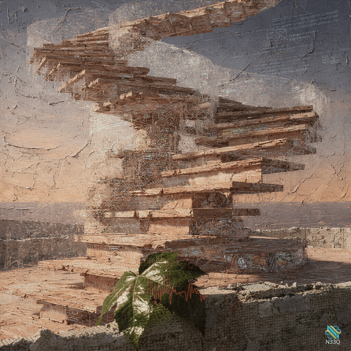 AI-generated artwork #1980 — N33Q AI art gallery