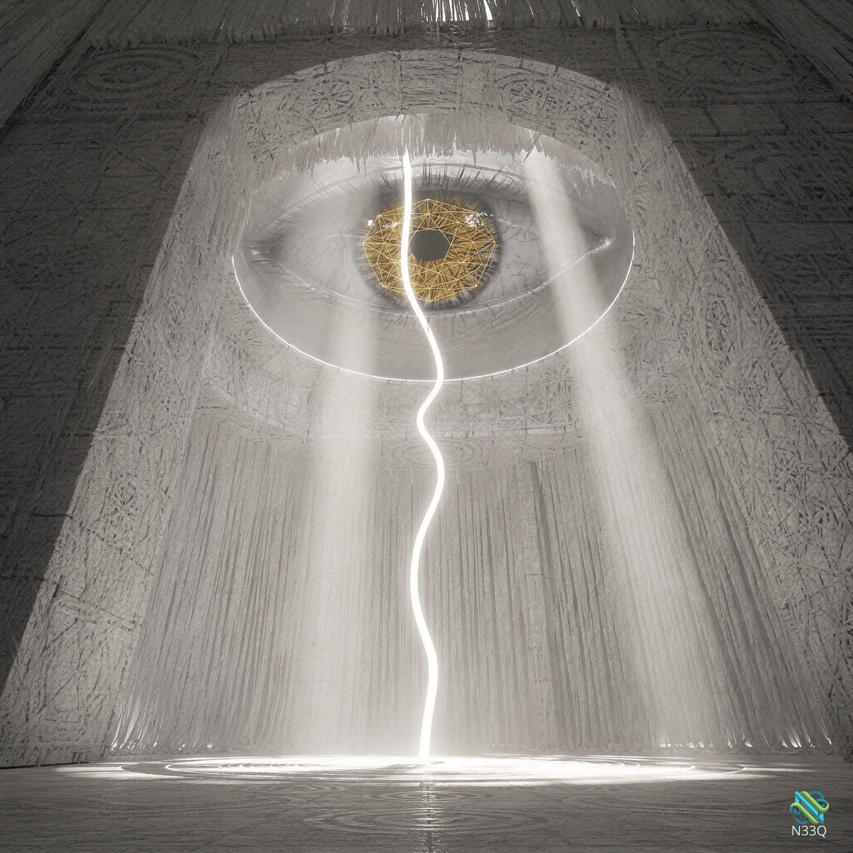 Lightning Bolt from Colossal Stone Eye