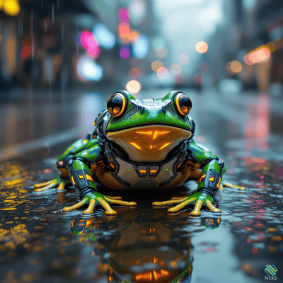 AI-generated artwork #1339 — N33Q AI art gallery