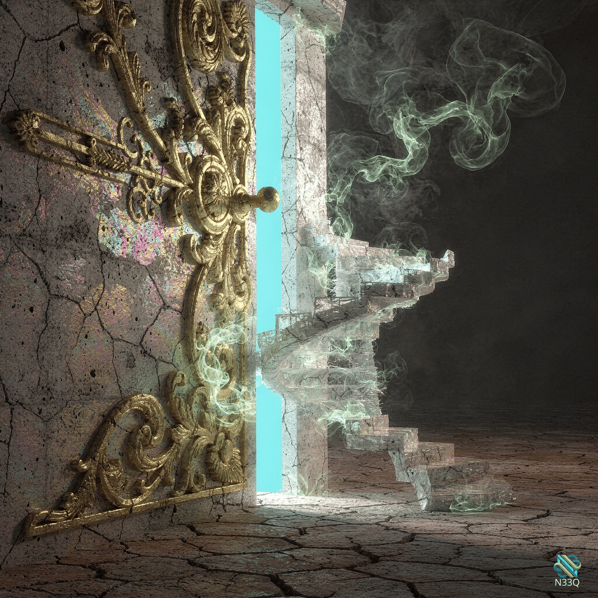 AI-generated artwork #1981 — N33Q AI art gallery