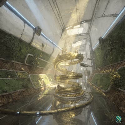 AI-generated artwork #1441 — N33Q AI art gallery