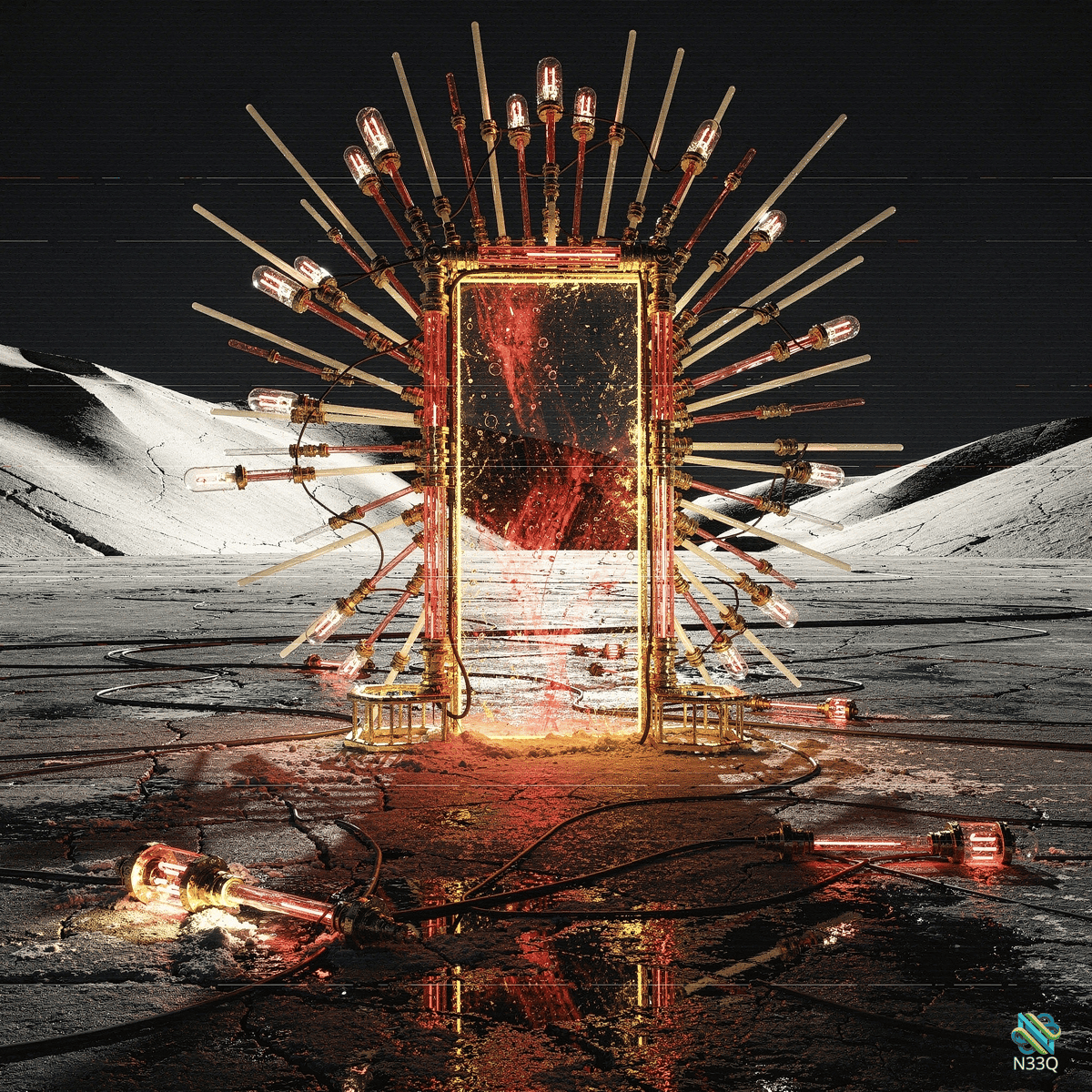 AI-generated artwork #2161 — N33Q AI art gallery