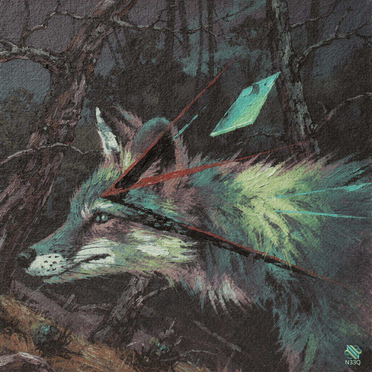AI-generated artwork #2090 — N33Q AI art gallery