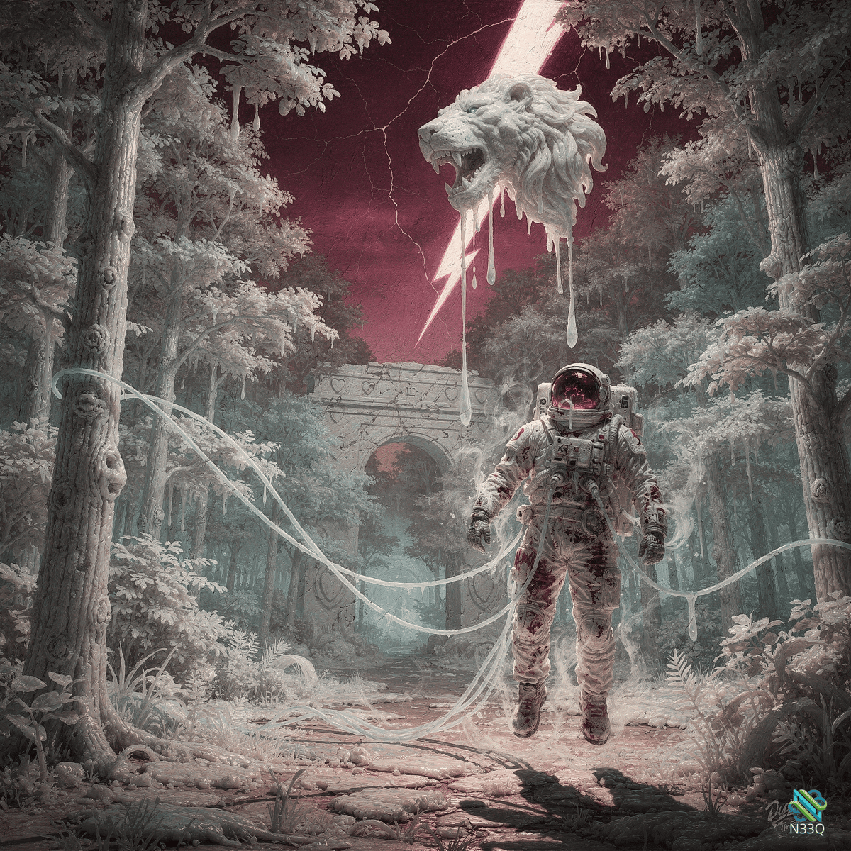 AI-generated artwork #1977 — N33Q AI art gallery